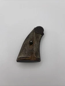 Original Smith & Wesson Pre-War Checkered Wood Grips (1919-1930) W/Screw - Picture 1 of 11