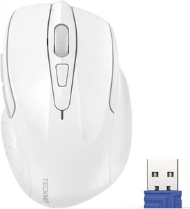 TECKNET Wireless Mouse, 2.4G Ergonomic Optical Mouse, Computer Mouse for Laptop - Picture 1 of 7