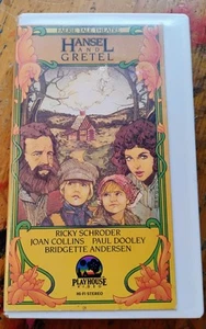 Fairie Tale Theatre Hansel and Gretel 1987 VHS Ex Library Hard Case - Picture 1 of 3