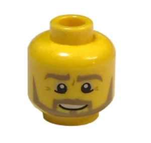 LEGO® Part 3626pb0849a - Minifigure Head - Picture 1 of 1