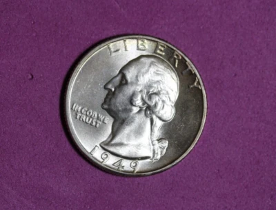 1949-D Quarter Dollar #P18312 - Image 1 of 2