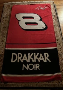 DRAKKAR NOIR Dale Earnhardt Jr #8  Oversized 36 x 64 NASCAR Beach Towel  - Picture 1 of 1