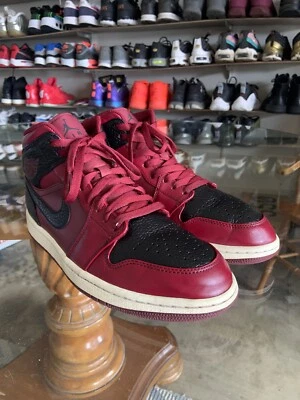 Hombre 9 (42.5) Nike Air Jordan 1 Mid 'Reverse Banned' (2017) Foto 1 de 4