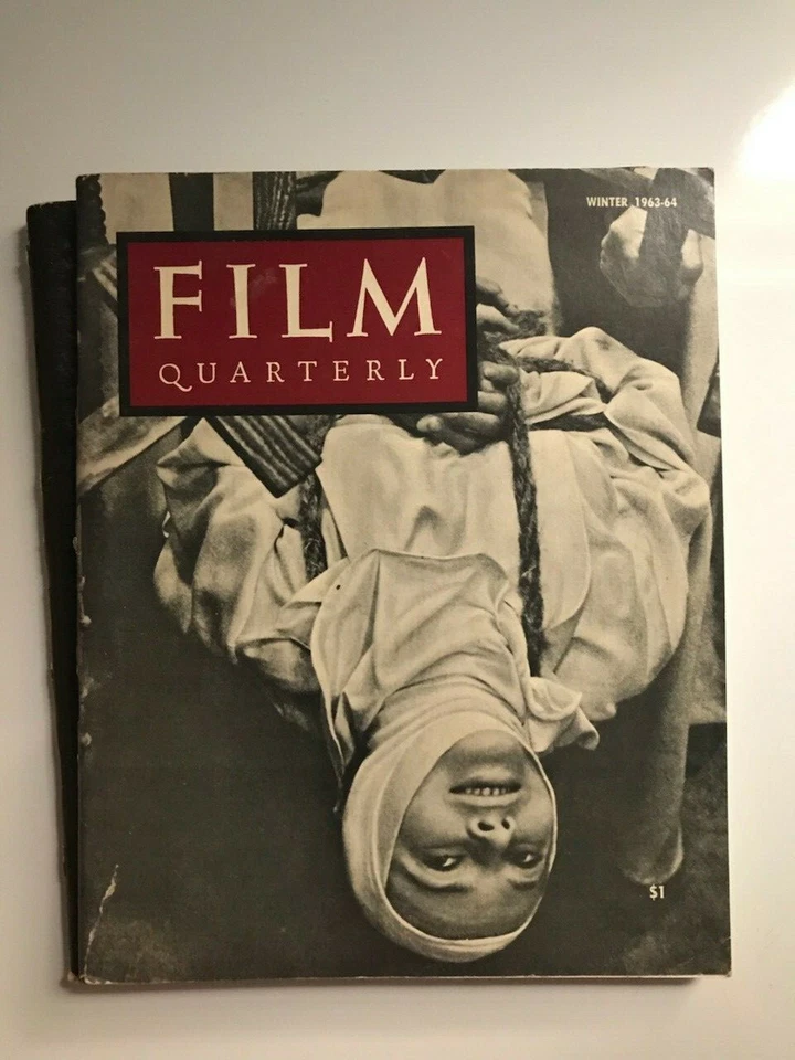 Film Quarterly 1963 Sam Peckinpah  Ozu  Susan Sontag  Leopard  Liberty Valence Foto 1 de 1