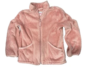 The Children Place size 5/6 girls pink fleece jacket - Picture 1 of 3