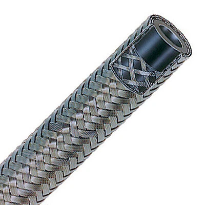 Aeroquip AQP Lightweight Flexible S/Steel Outer Braid Racing Hose, -12 Hose Size - Image 1 of 1