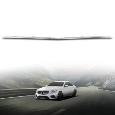 Fit For 2017-2020 Mercedes Benz E Class W213 Front Bumper Cover Molding Trim Foto 1 de 4