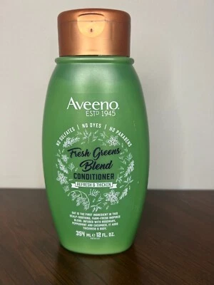 Nuevo acondicionador Aveeno Fresh Greens Blend con avena refrescante y espesante 12 fl oz Foto 1 de 2