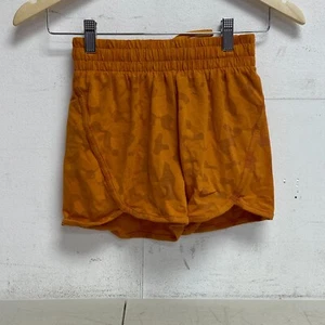 Nike Dri-FIT Big Kids Breezy High-Waisted Training Shorts Orange FB1095-815 Sz S - Picture 1 of 5