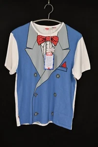 Camiseta LVC Levi's Vintage Clothing Estampado Naranja Pestaña Hecha en EE. UU. Talla L - Imagen 1 de 8