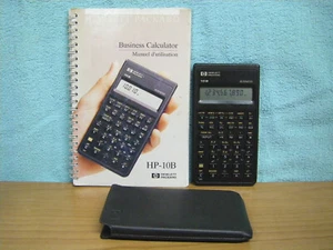 Calculadora financiera HP 10B Business calculator Hewlett Packard vintage. - Imagen 1 de 6