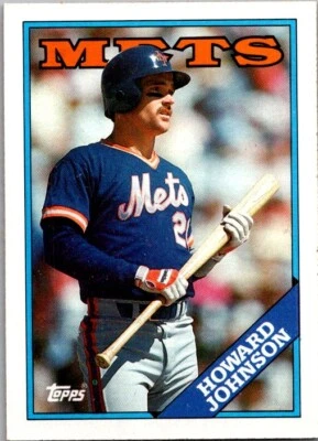 1988 Topps #85 Howard Johnson - Image 1 of 2