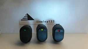 LED BELEUCHTETE WIPPSCHALTER x 3 EIN/AUS 12V Auto Armaturenbrett - Bild 1 von 1