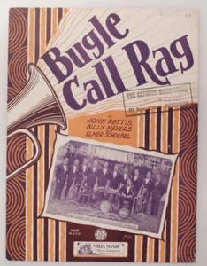 Bugle Call Rag Sheet Music John Pettis/Billy Meyers/Elmer Schoebel 1923 - Picture 1 of 3