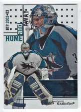 2002-03 In the Game Between the Pipes Home and Away #146 Evgeni Nabokov