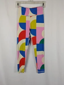 Hanna Andersson Active Print Made to Stretch Leggings Geometric Bright Size 8 - Picture 1 of 6