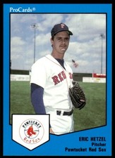 1989 ProCards Eric Hetzel Pawtucket Red Sox #703