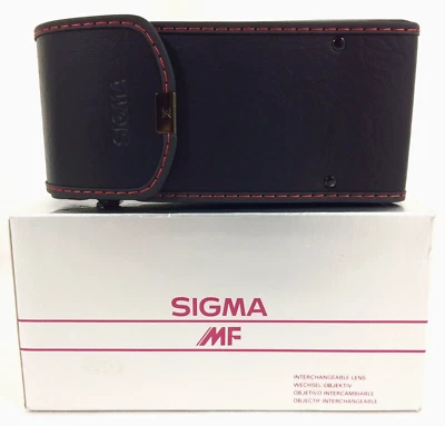 Sigma Camera Lens Hard Case 7.5" x 3.25" for Nikon 75-200mm f 2.8-3.5 Vtg JAPAN - Image 1 of 4