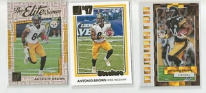 2017 Panini Donruss ANTONIO BROWN 1981 Tribute, Dominator & The Elite Series - Picture 1 of 1