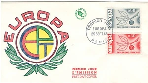 FRANCE  EUROPE TREES  LEAVES FDC ILLUSTRATED COVER EUROPA CEPT 1961 LOT(FR 58) - Picture 1 of 1