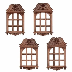 RARE!! SYLVANIAN FAMILIES WINDOW PARTS B SET BROWN CALICO CRITTERS TOWN SERIES - Picture 1 of 3