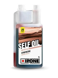IPONE OLIO SELF OIL LUBRIFICANTE SINTETICO MOTO SCOOTER 2T MOTOR OIL 1L - Imagen 1 de 1