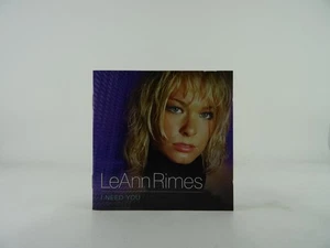 LEANN RIMES I NEED YOU (31) 13 Track CD Album plus Picture Sleeve CURB RECORDS - Zdjęcie 1 z 7