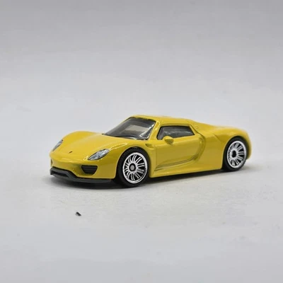Porsche Heroes Design Porsche 918 Spyder 2025 ☆ amarillo☆ Matchbox suelto Foto 1 de 4