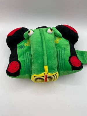 RARE Pillow Pets Oliver Row Crop 88 Tractor Plush Travel 14" Green Red Yellow - Image 1 of 4