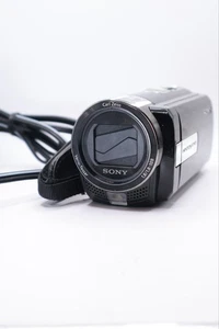 Sony Handycam DCR-SX85 Camcorder 16GB Black w/ Case & Cables – Tested Works - Picture 1 of 7