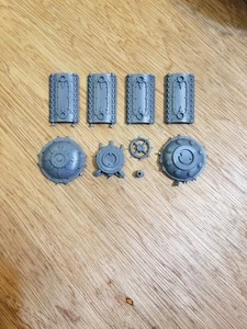 Warhammer 40k Chaos Signore dei Teschi Ichor Peste Tank pezzi - Foto 1 di 1