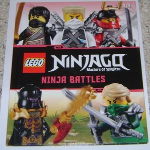 Lego NINJAGO MASTER of SPINJITZU NINJA BATTLES Book!  Cute, FREE Shipping! - Bild 1 von 4