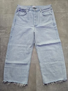 JEANS HOLGADOS CITIZENS OF HUMANITY AYLA VINTAGE DESGASTADOS PIERNA ANCHA DOBLADILLO CRUDO 32 - Imagen 1 de 16
