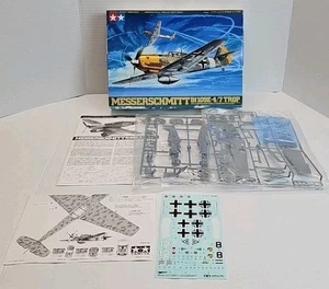 Tamiya 1/48 Messerschmitt Me Bf109E-4/7 TROP #61063-Sealed - Picture 1 of 9
