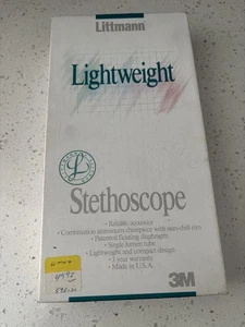 3M Littman Stethoscope Classic Black Lightweight - Picture 1 of 16