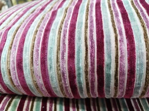 Indian Multi Velvet Upholstery Fabric Sewing Running Fabric Cactus By Yard Arts - Picture 1 of 5