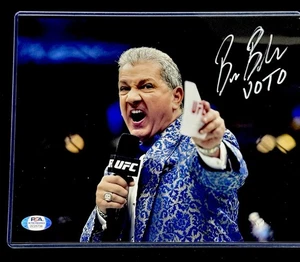 Bruce Buffer Signed 8x10 Photo UFC Announcer “VOTO” PSA Certified - Picture 1 of 1