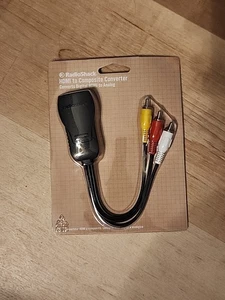 RadioShack Convertidor HDMI a Compuesto Digital a Analógico Nuevo de Lote Antiguo Pero Nuevo Sellado - Imagen 1 de 2