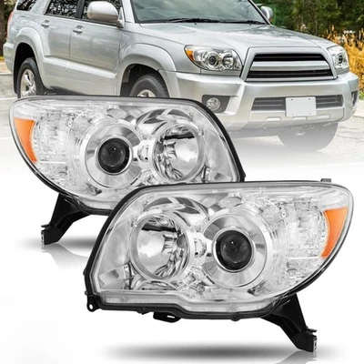 Пара фар в сборе для Toyota 4Runner 2006-2009 годов выпуска левая+правая - Изображение 1 из 2