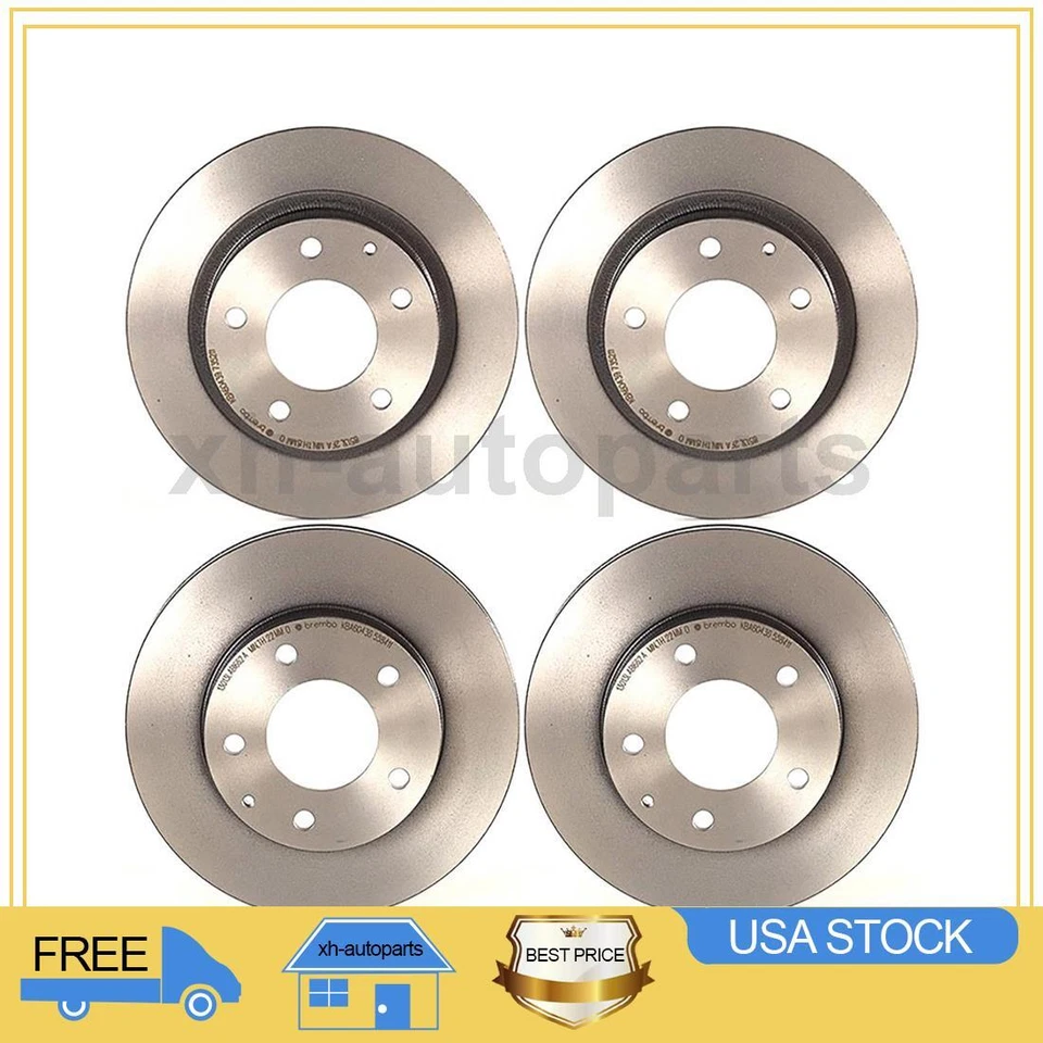 Compatível com 1993~1997 Ford Probe 4X rotor de freio dianteiro traseiro XH - Imagem 1 de 4