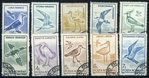 Romania 1991 Sg#5323-5332 Water Birds Cto Used Set #E95494 - Picture 1 of 1