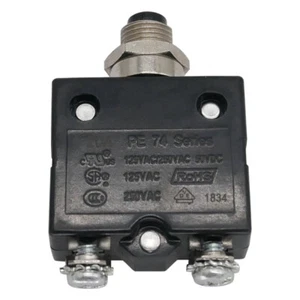 JMB PE 74 Series 20A Current Overload Protector 125/250VAC 50VDC Circuit Breaker - Picture 1 of 3