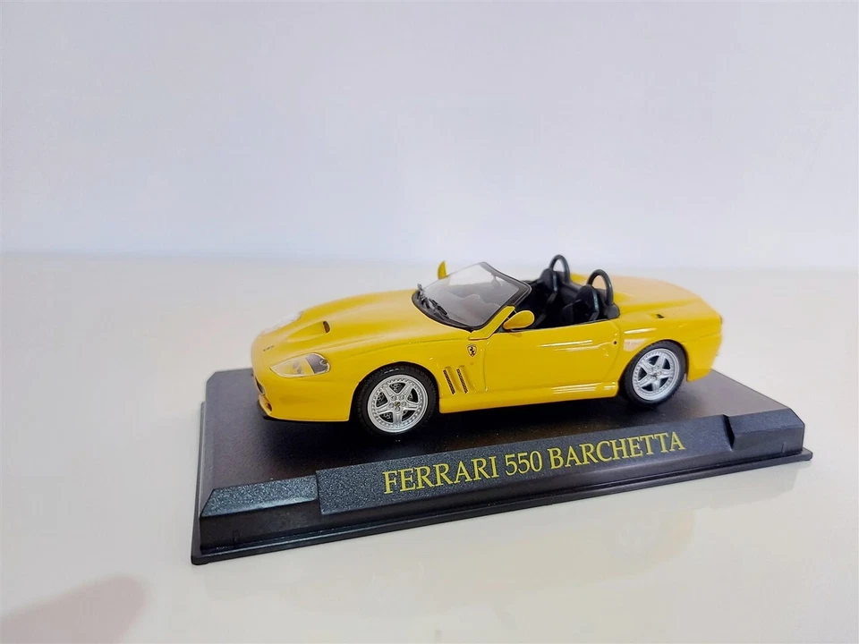 FERRARI 550 Barchetta Pininfarina Giallo - Ferrari Collection 1/43 USATO - Immagine 1 di 1
