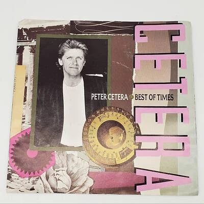 Peter Cetera Best Of Times Single Record Warner Bros. 1988 7-27712 - Image 1 of 4