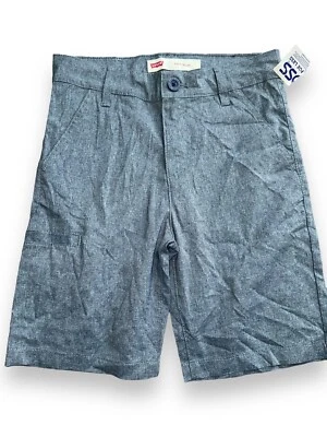 Levi’s 511 Boys Slim Stretch Shorts Gray Size 12R Casual Summer Denim - Image 1 of 4