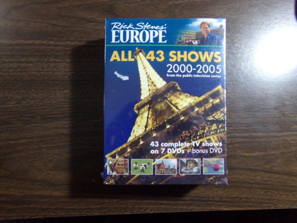 NEW--Rick Steve's Europe All 43 Shows (DVD, 7 DISC) AS SEEN ON PBS - Image 1 of 1