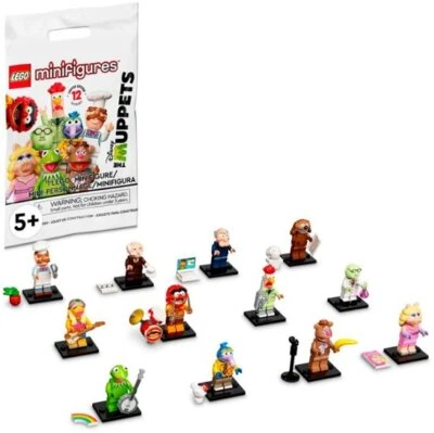 LEGO Muppets Minifiguras 71033 CMF Minifigura Kermit Piggy Gonzo Fozzy Nuevo  Foto 1 de 4