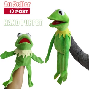 60cm The Muppets KERMIT FROG Stuffed Animals Hand puppet Plush Baby Toy - Picture 1 of 13