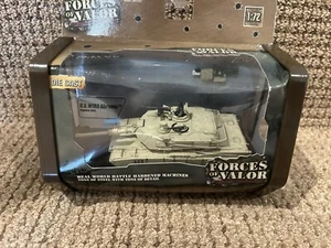 Unimax Forces of Valor 1:72 U.S. M1A2 Abrams w/Commander Baghdad 2003, No. 95005 - Picture 1 of 7