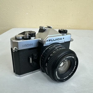 Fujica STX-1 35mm SLR Camera with X-Fujinon f1.9 50mm Fully Tested  Functional - Picture 1 of 10